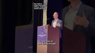 Ran Balicer at AI in Healthcare Forum #globalunity #aiinhealthcare #creatingunity #himss