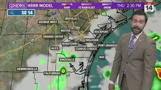 Corpus Christi Forecast: Isolated Showers/Storms Possible - Heat Continues