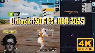 How to unlock 120 FPS + HDR in Gameloop PUBG Mobile (Easy Guide!) 🔥