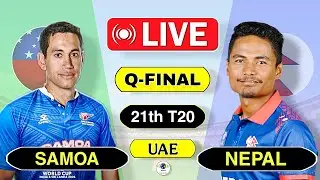 🔴 Nepal vs Samoa 21th T20 Today 2025 | Nepal vs Samoa Match | Score Commentary