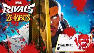 MARVEL RIVALS ZOMBIES PvE Mode - NIGHTMARE 4 Difficulty Gameplay (NO CHEESE)