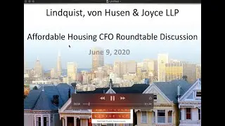 Affordable Housing CFO Roundtable Discussion - CARES Act and PPPFA June 9, 2020