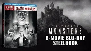 31 Days of Horror | Day 25 - Universal Classic Monsters 6-Movie Collection Blu-ray Steelbook