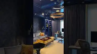 High Gloss Painted Office using Fine Paints of Europe | Denver, CO | Cherry Hills, Colorado