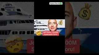 Jeff Bezos' 2024 $500M Superyacht Koru! #jeffbezos #yacht #billionaries #lifestyle @Dogziiii