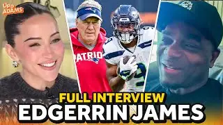 Edgerrin James Picks Seahawks OVER Patriots, OLD SCHOOL Kenneth Walker, Belichick Hall of Fame Drama