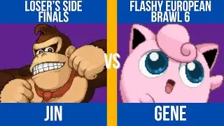 JIN (DK) vs. Gene (Puff) - Loser's Finals - Flashy European Brawl 6