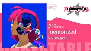 【UNBEATABLE】// memorized [unbeatable 15] (FULL COMBO 95.8%acc)
