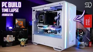 PC BUILD TIME LAPSE - BE QUIET DARK BASE 701 WHITE