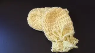 Moufles b&eacute;b&eacute; au crochet, simple et rapide  @AlextitiaTutoCrochet