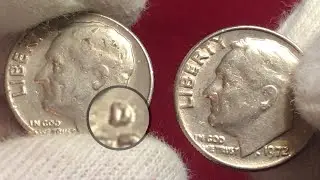 1972 Roosevelt Dime mint D P dimes to look for
