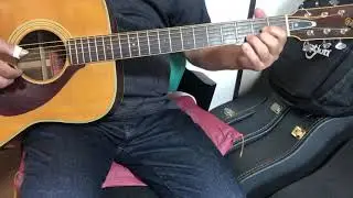YAMAHA FG-350 赤ラベル 1971年後期モデル 納品直前試奏