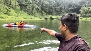 First-Ever Swimming and Kayaking at YMCA Cricket Ground | Monsoon Adventure in Sattal 🏏