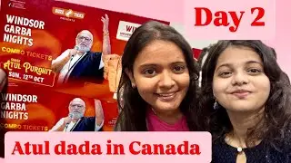 Atul dada na garba 🇨🇦 ma | Aje maja ayi | Second Navratri in Canada 