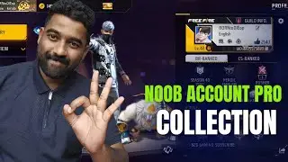 NOOB ACCOUNT PRO LEVEL COLLECTION | KERALA RARE ACCOUNT COLLECTION VIDEO  | FREE FIRE NOOB ACCOUNT