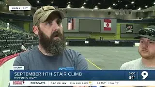 Stair climb event at Tucson Convention Center honors 9/11 victims and survivors