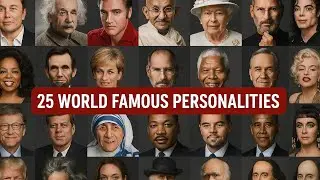 25 World Amaging Personalities with their Famous Quote