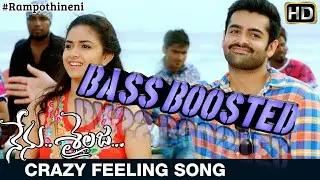 CRAZY CRAZY FEELING Bass Boosted Song