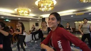 Miss Rajasthan 2020 Finale Week Zumba Session by Simran Sharma  & Shahrukh Khan