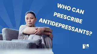 Who can prescribe antidepressants?