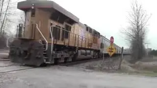 UP DPU!! CP 9633 8510 & End DPU UP 5549 Leads CP 671 West At Hydro BC