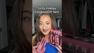 Праздничные подарочные наборы Glossbomb от Fenty Beauty 2025 🎁 Обзор и примерка!