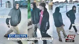 Cibolo police seek persons of interest in burglaries, credit card abuse cases
