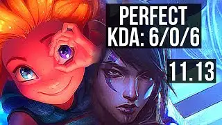 ZOE vs APHELIOS (MID) | 6/0/6, 600+ games, Dominating | NA Diamond | v11.13