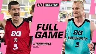 Ub 🇷🇸 vs Raundondvaris 🇱🇹 | Quarter-Finals Full Game | FIBA #3x3WTUtsunomiya | 3x3 Basketball