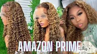 MUST SEE!! GLUELESS AMAZON PRIME HIGHLIGHT WIG || NO DYE NO BLEACH || UNICE HAIR