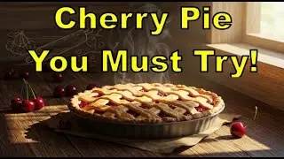 Homemade Cherry Pie with Buttery Crust
