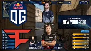 OG vs FaZe Clan - DUST2 MAP1 - IEM New York 2020