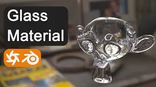 Glass Material | Blender & Octane Tutorial