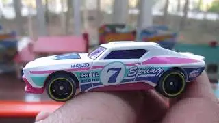 White Muscle Bound - 2025 Springtime Hot Wheels Toy Car Unboxing and Review - HW Spring 5/5 - Mattel