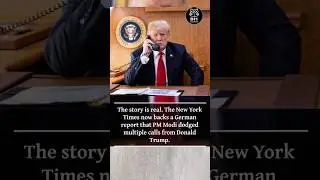 Why Modi Dodged Trump's Calls #shorts