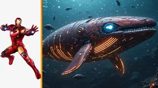 Avengers But  blue whale | all character superhero marvel dc transformation 2026
