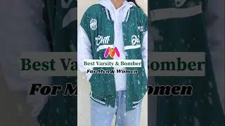 Varsity Jackets for Winter | Best Bombers Jacket #varsityjacket #winterjackets #bomberjacket #myntra