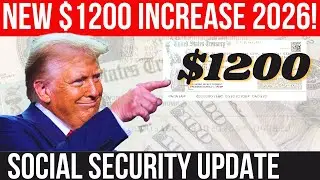 NEW $1200 INCREASES FOR ALL IN NEW BILL! 5 NEW BILLS! SSA SSI SSDI Payments | Social Security Update