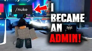 an admin let me USE his ROBLOX ACCOUNT in Death Ball (roblox)
