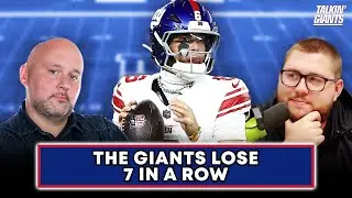 The Giants lose their 7th game in a row after loss to the Patriots | 926