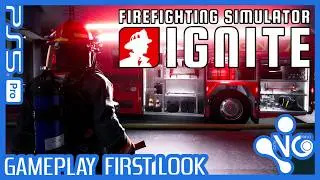 FIREFIGHTER SIMULATOR: IGNITE, PS5 Pro Gameplay Preview & Impressions (NOW AVAILABLE!)