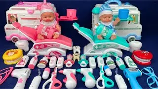 10 Minutes Satisfying with Unboxing Doctor Toys Dentist Playset Collection Toys ASMR