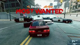 When you turn BeamNG.Drive into Need For Speed Most Wanted!