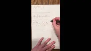 Hanging Letters