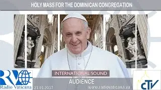 2017.01.21 Holy Mass for the 8th Centenary of the Dominican Order