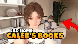Выберите правильные книги для CALEB, чтобы получить достижения 📚 Любовь и глубокий космос ДОМАШНЯ...