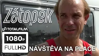 Zátopek (2021) návštěva na place
