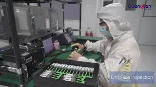 Guanglian high-speed optical transceiver automatic production lines