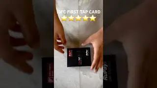 IDFC First bank First tap card, Rupay #firsttap #idfcfirstbank #tapcard #idfcbankcard #taptopay #pay