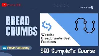 Bread Crumbs | ECommerce Website | SEO Complete Course |Pravin SEO